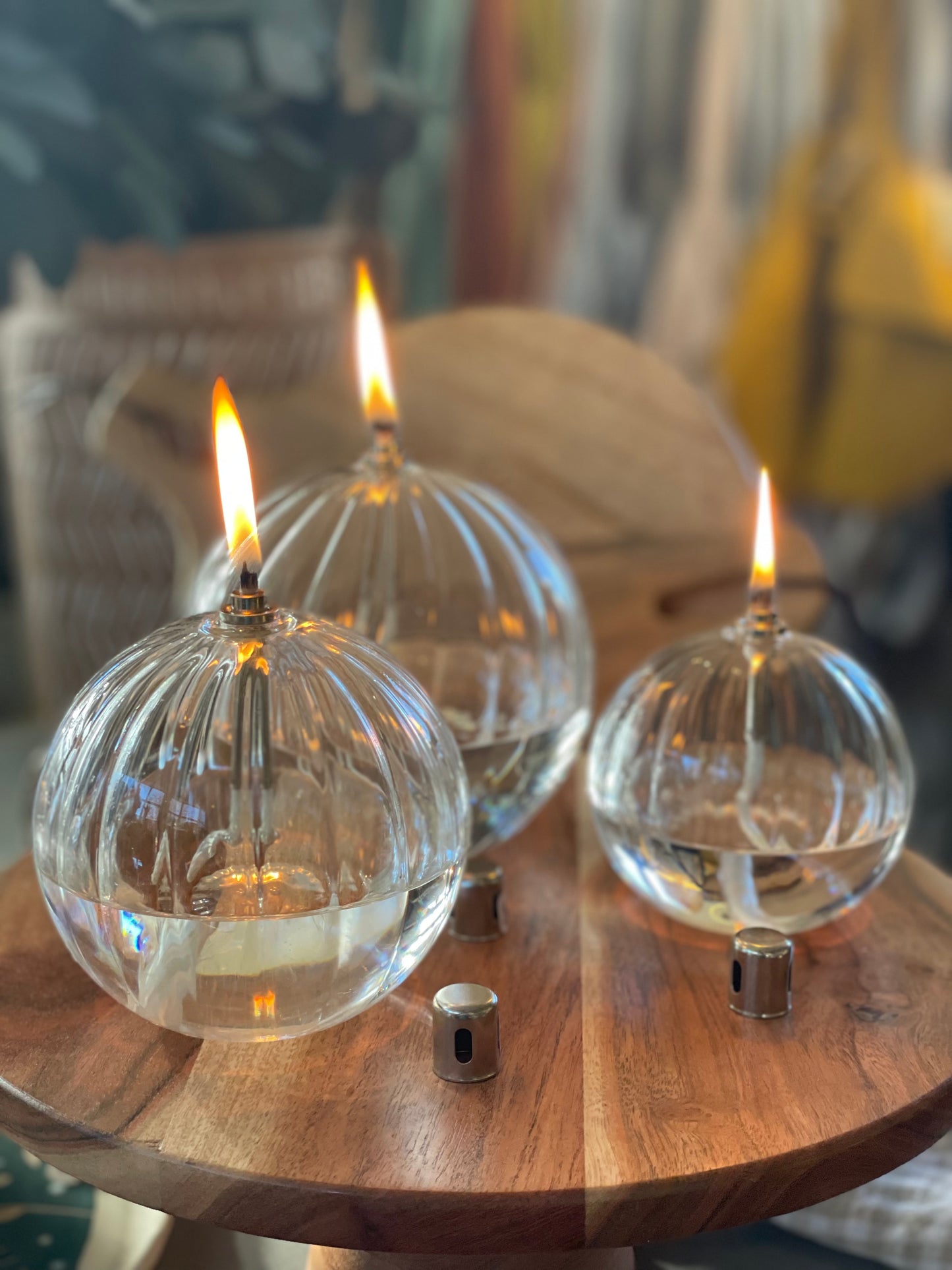 Lampes à huile