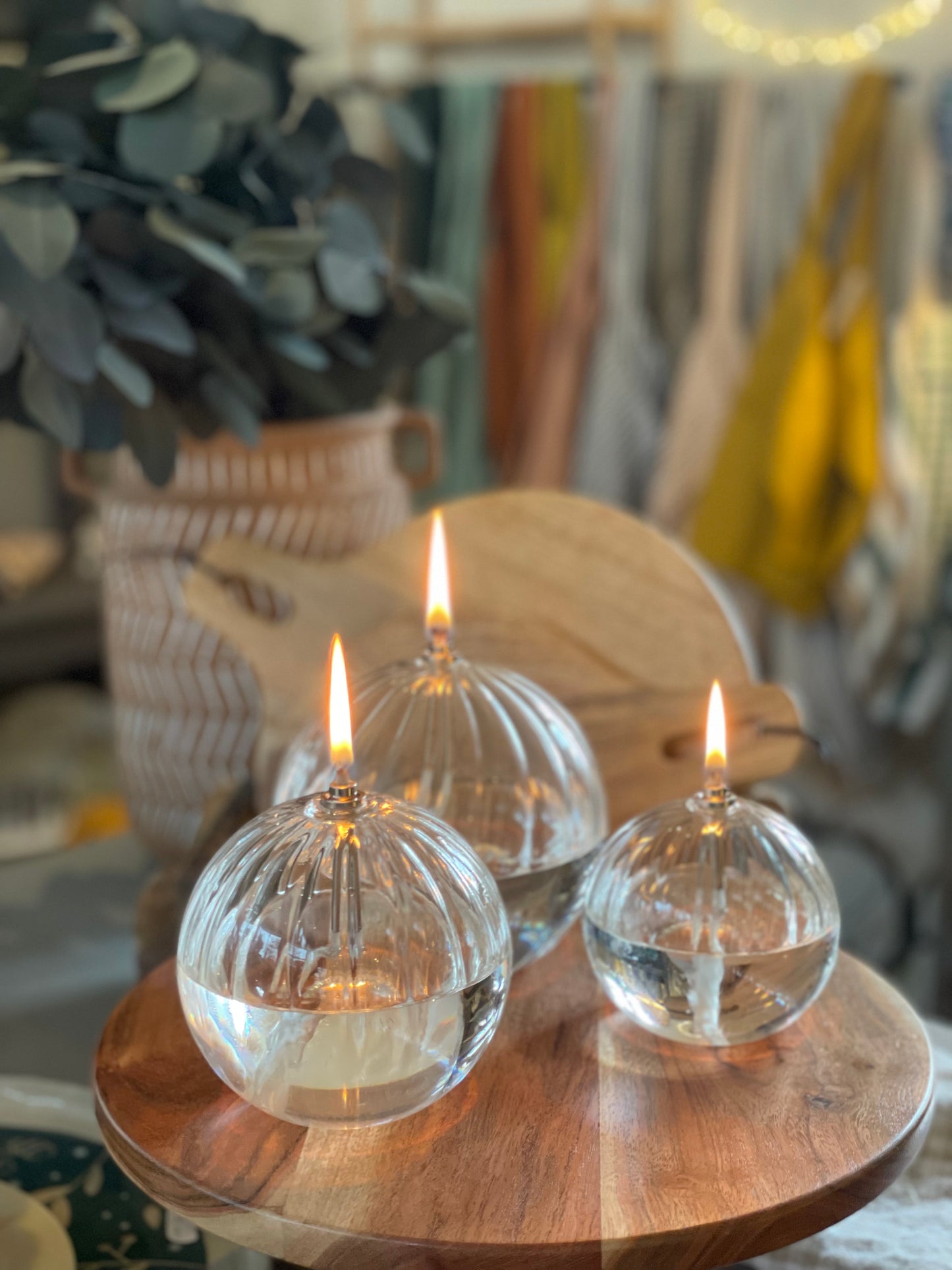 Lampes à huile