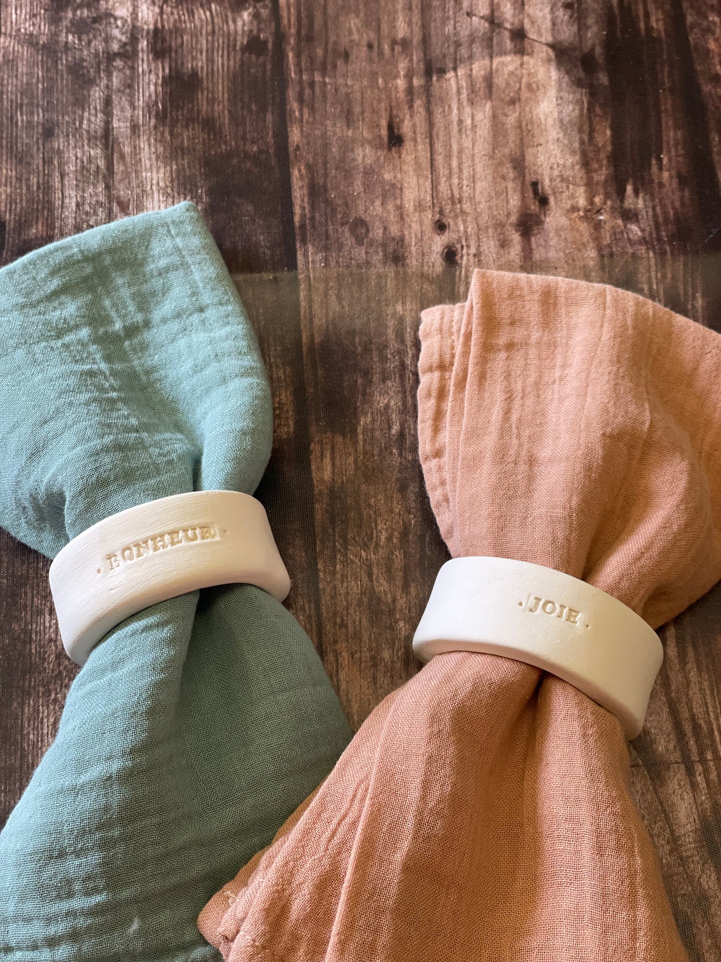 Serviettes en gaze de coton