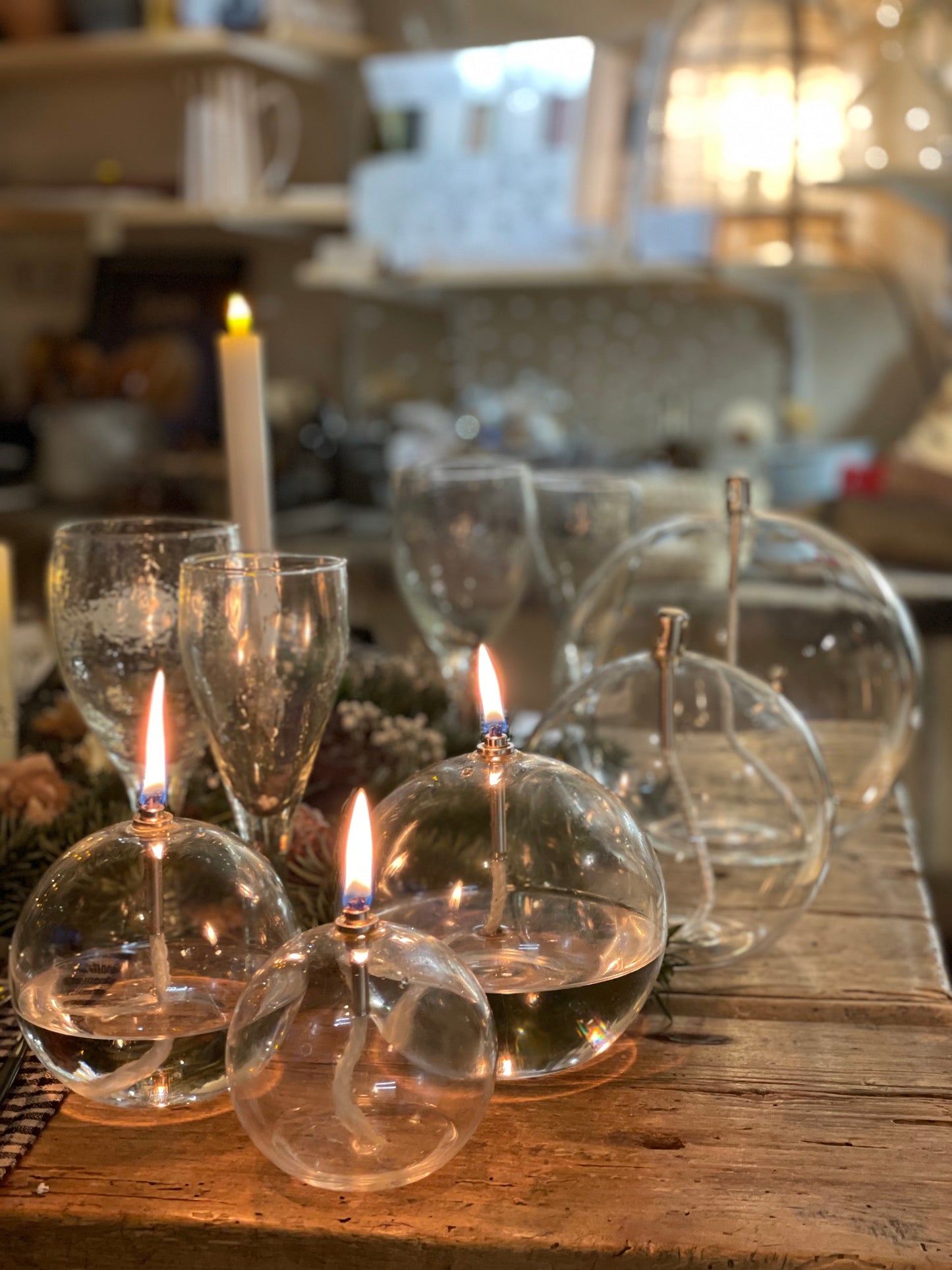 Lampes à huile