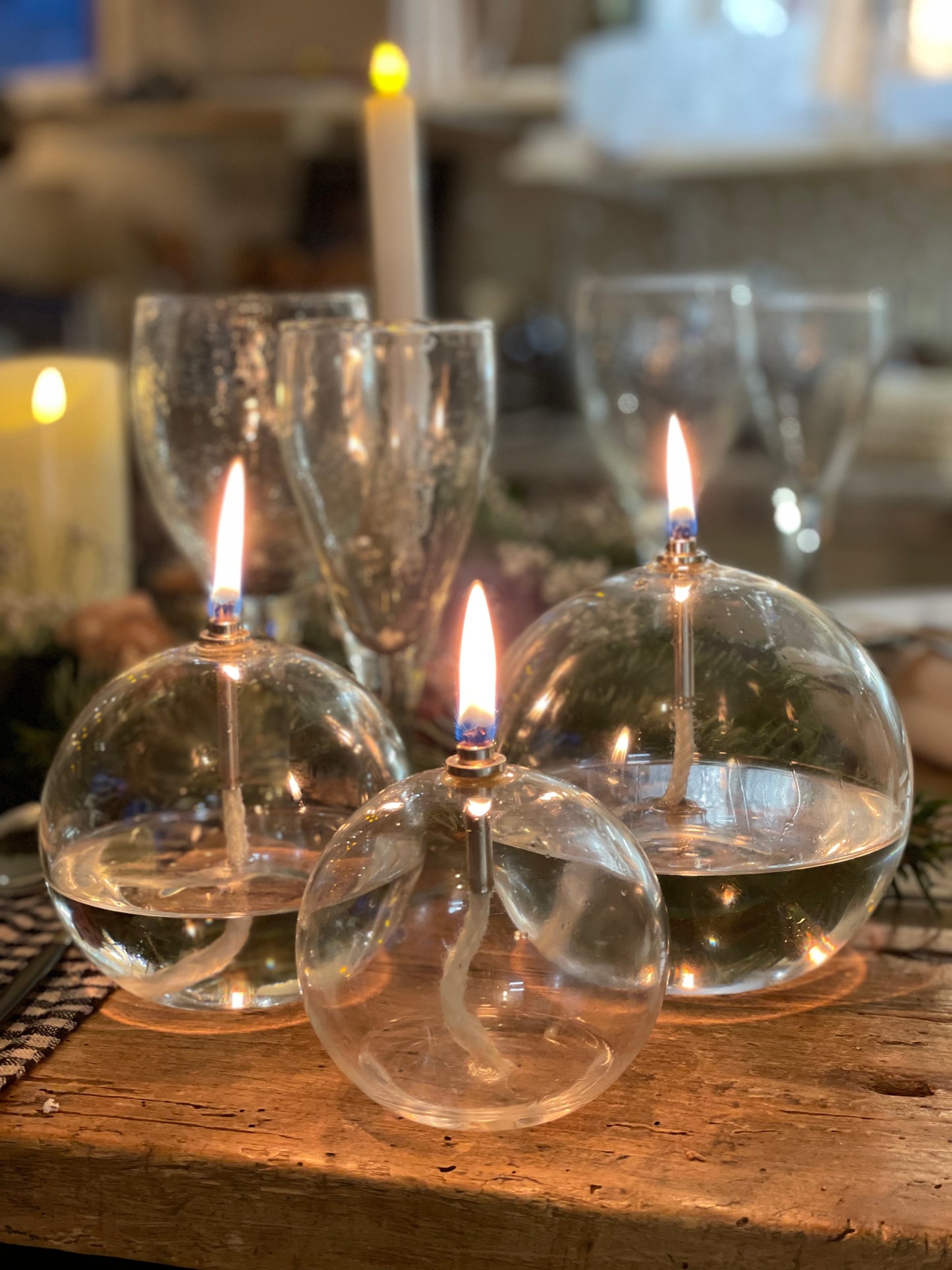 Lampes à huile