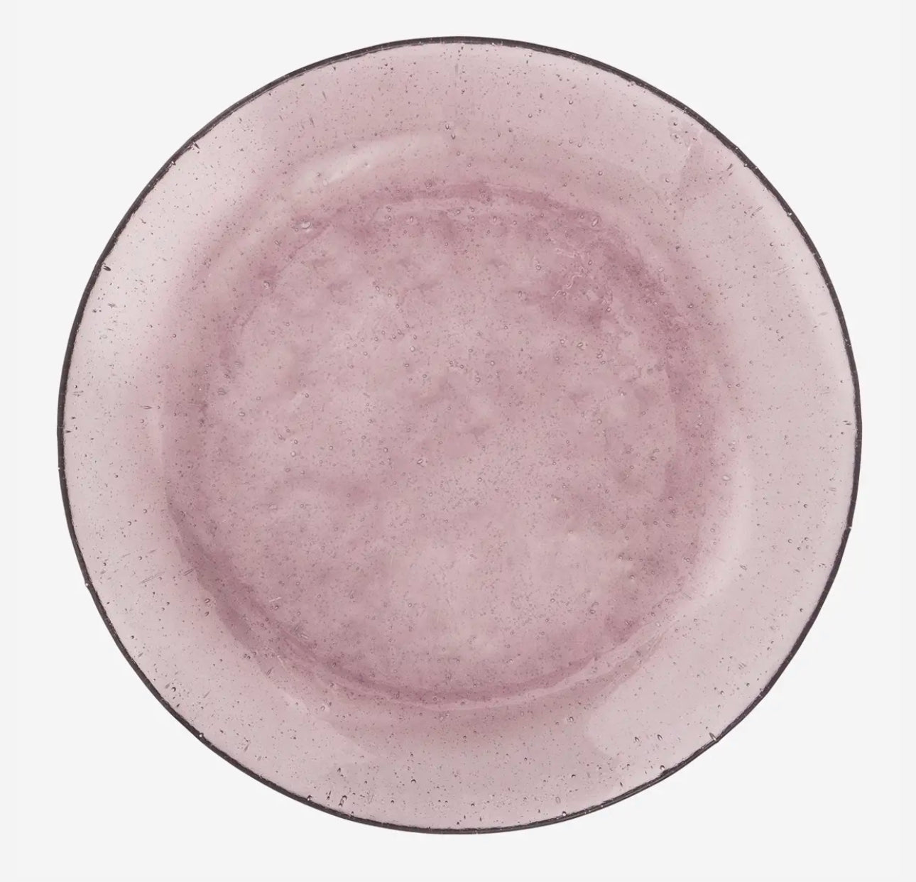 Assiette en verre