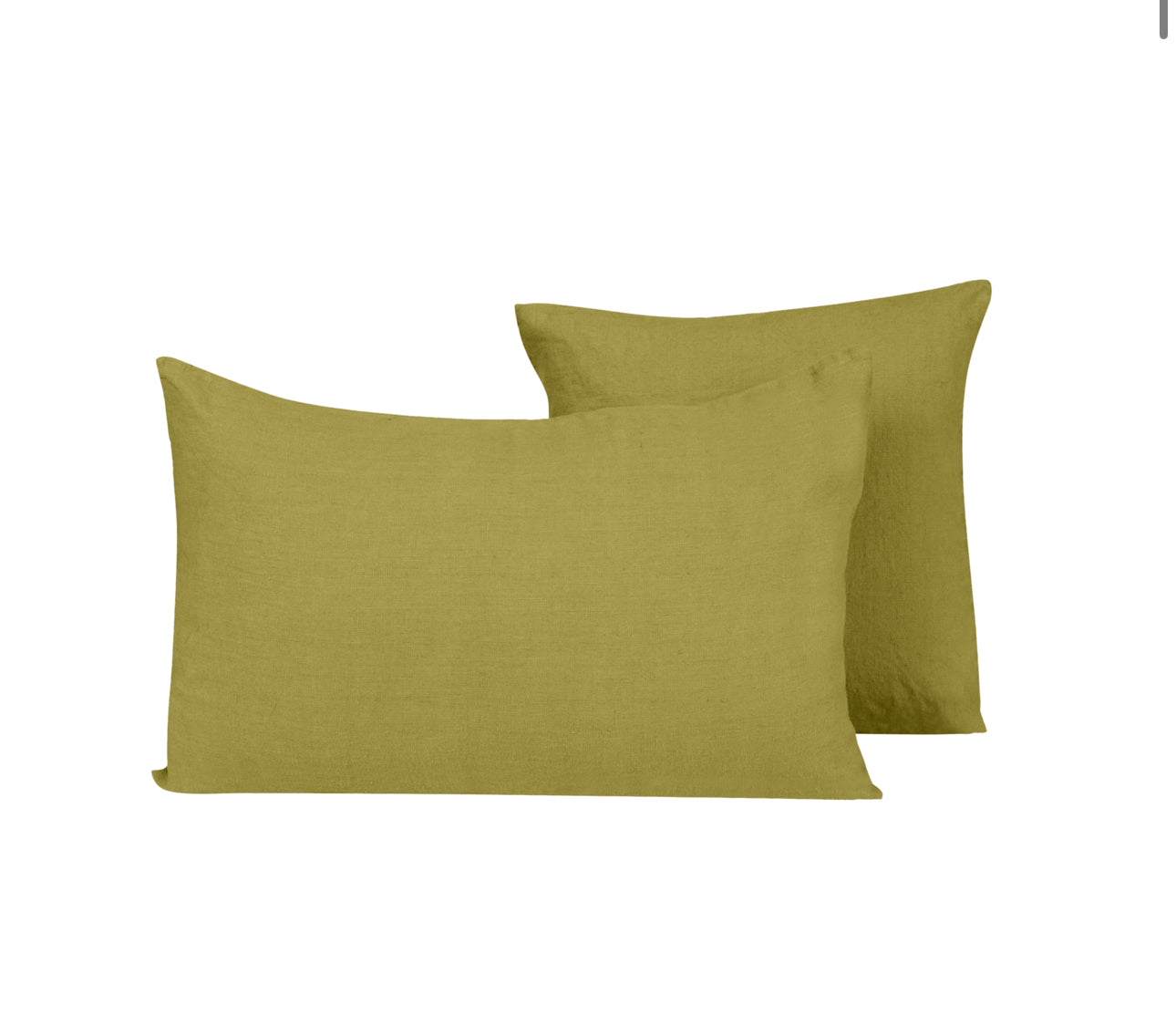 Coussin lin uni