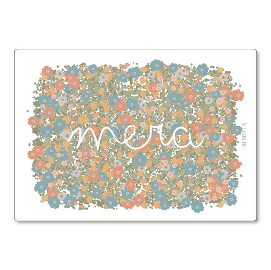 Carte/Card "Merci" liberty