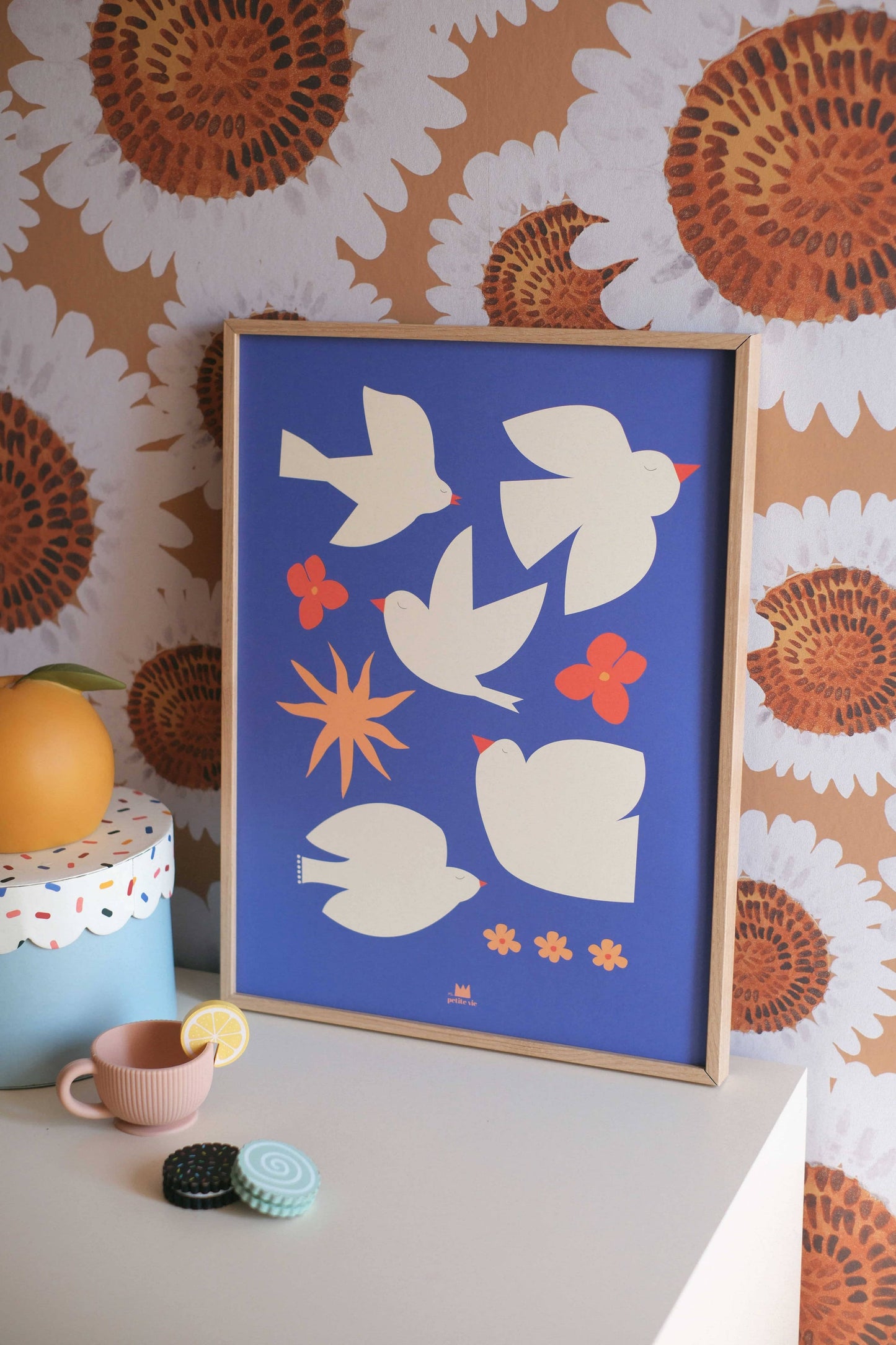 Affiche - Les oiseaux (30 x 40 cm)