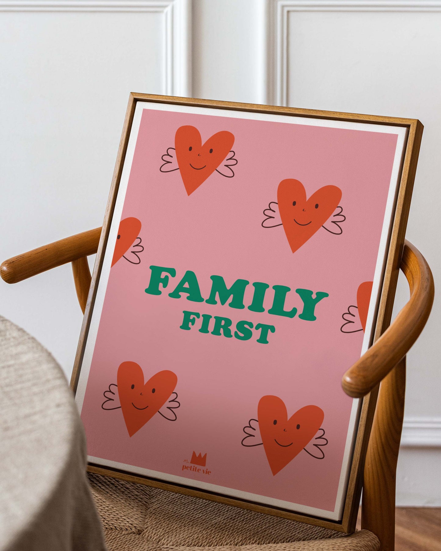 Affiche - Family first (30 x 40 cm)