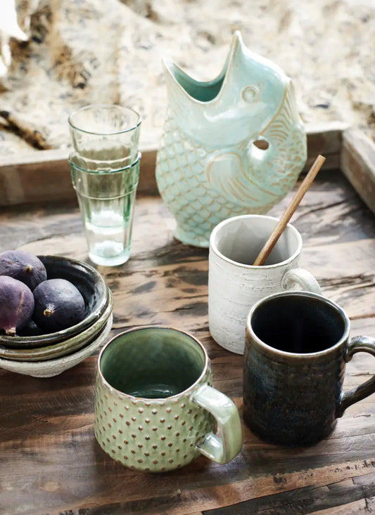 Tasse à café verte