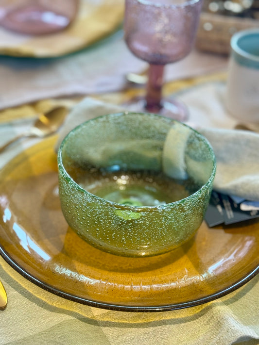 Assiette en verre