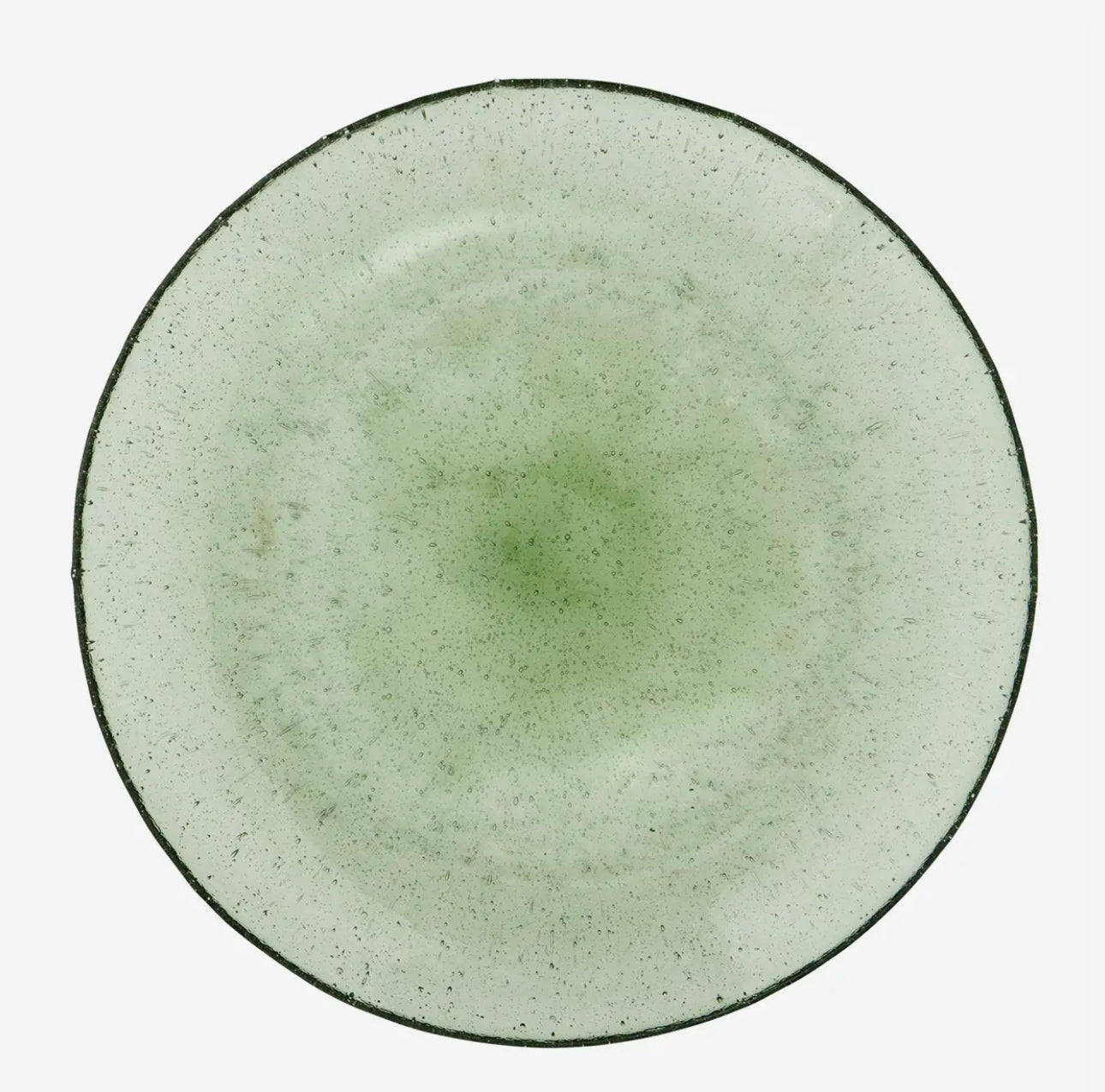 Assiette en verre