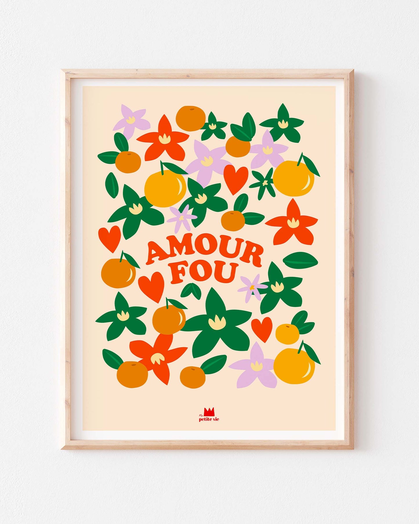 Affiche - Amour fou (30 x 40 cm)