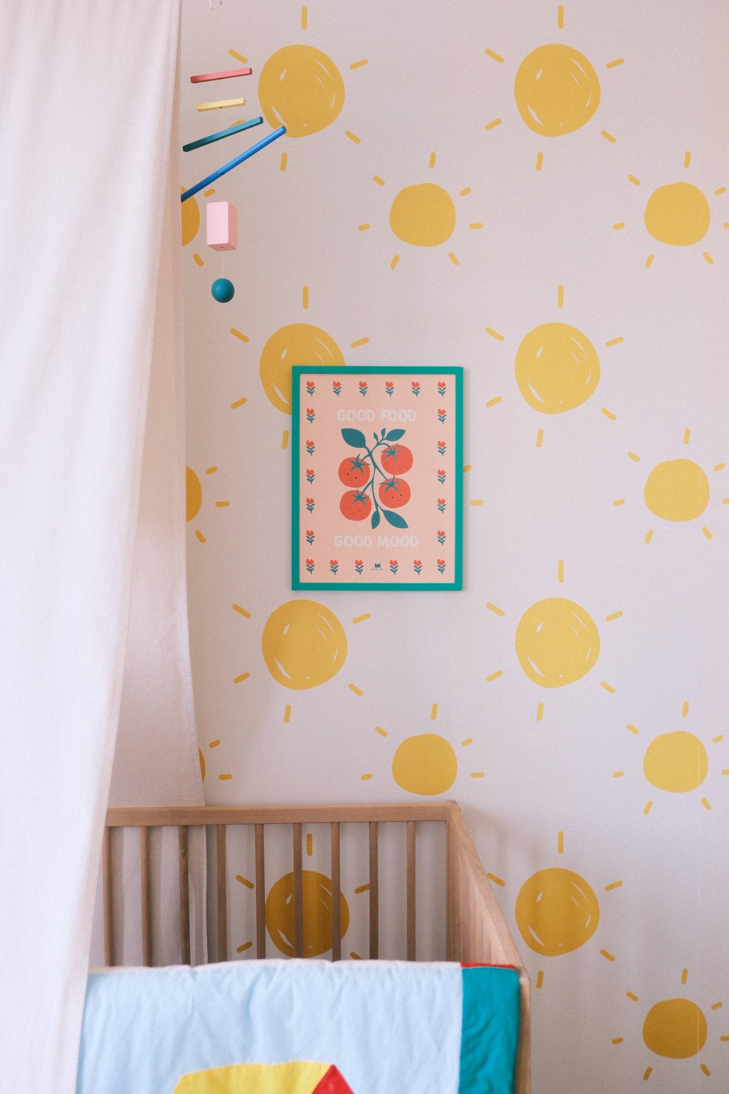 Affiche - Good food Good mood (30 x 40 cm)