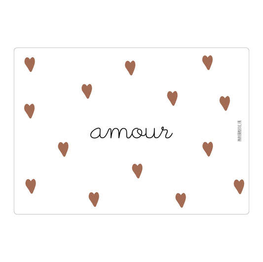 Carte Postale / Card “Cœur D’amour”