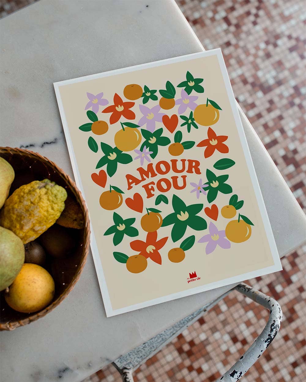 Affiche - Amour fou (30 x 40 cm)