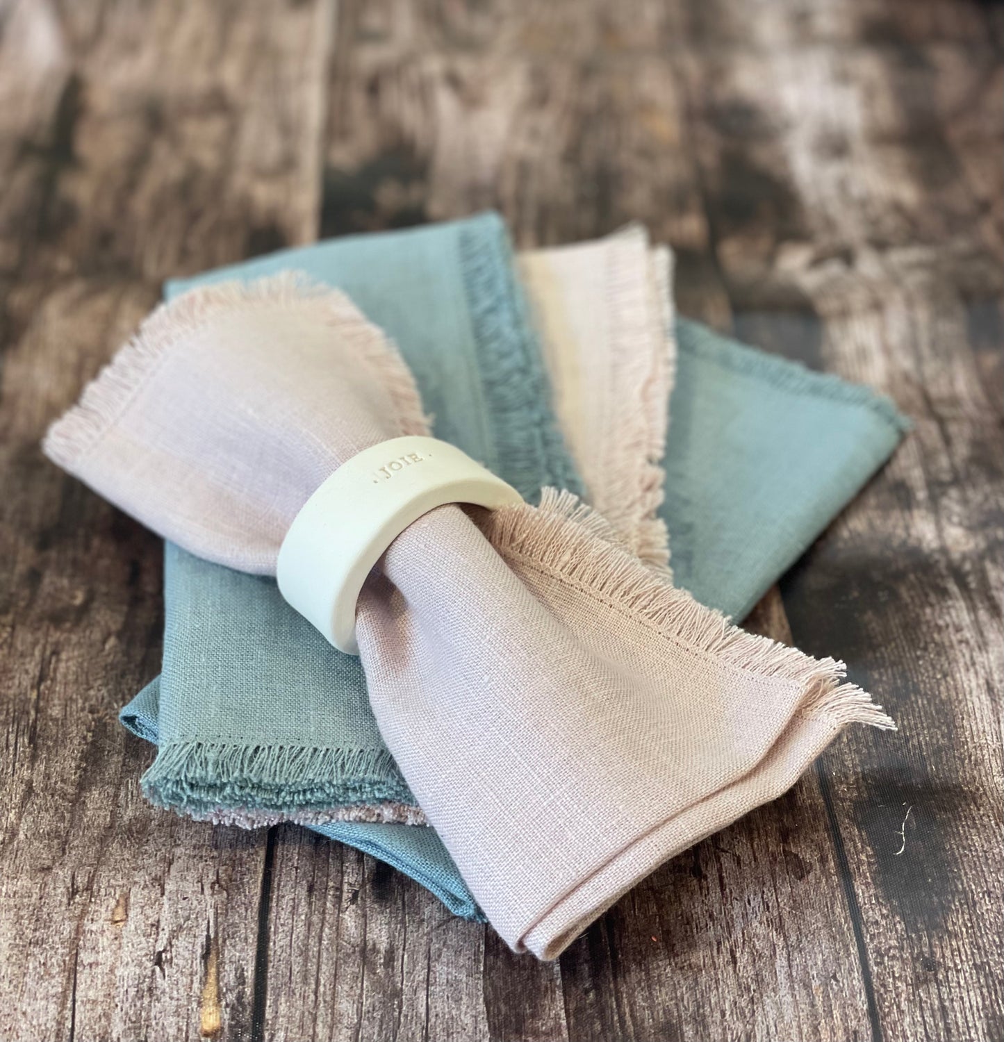 Lot de serviettes lin