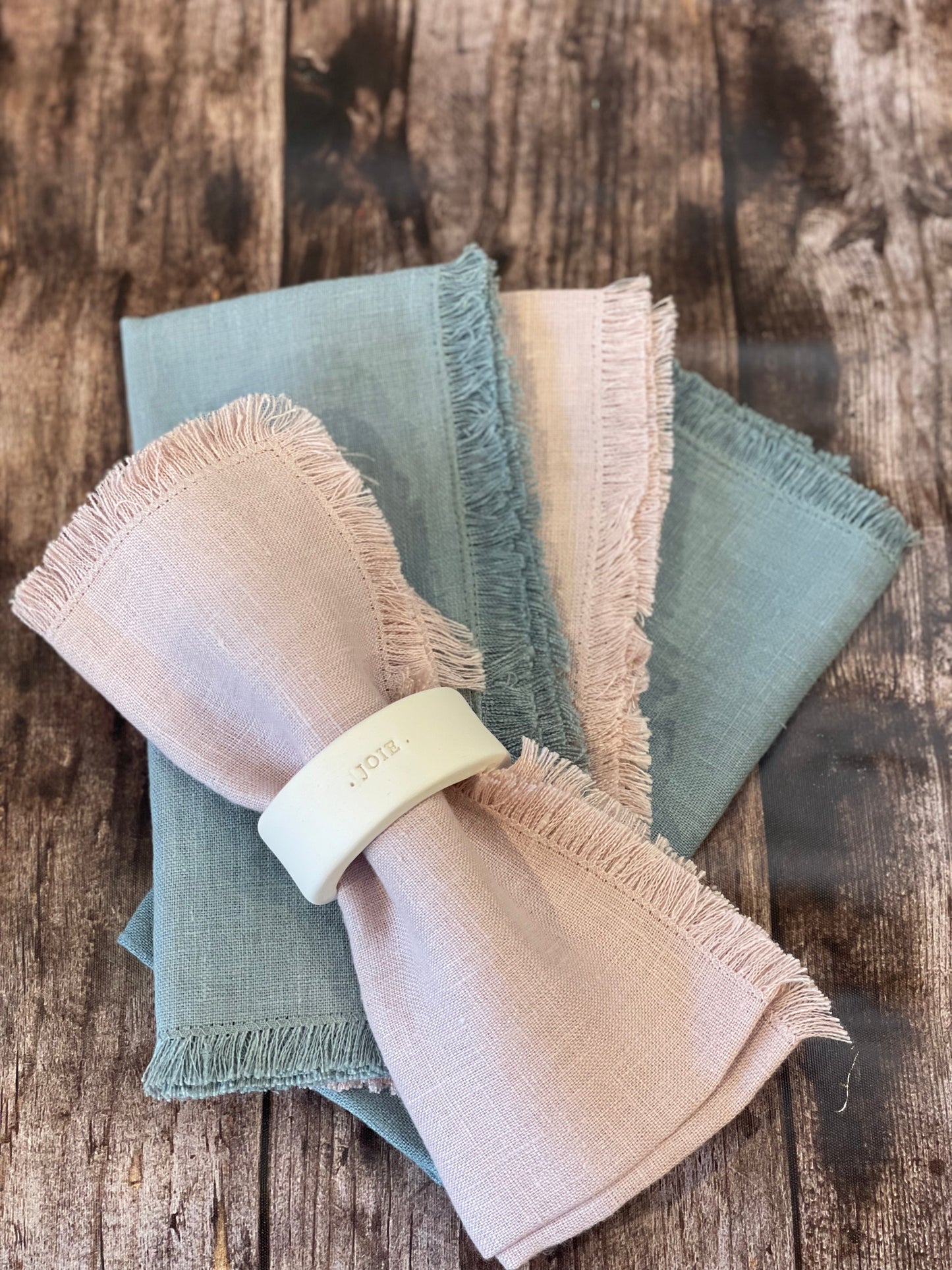 Lot de serviettes lin