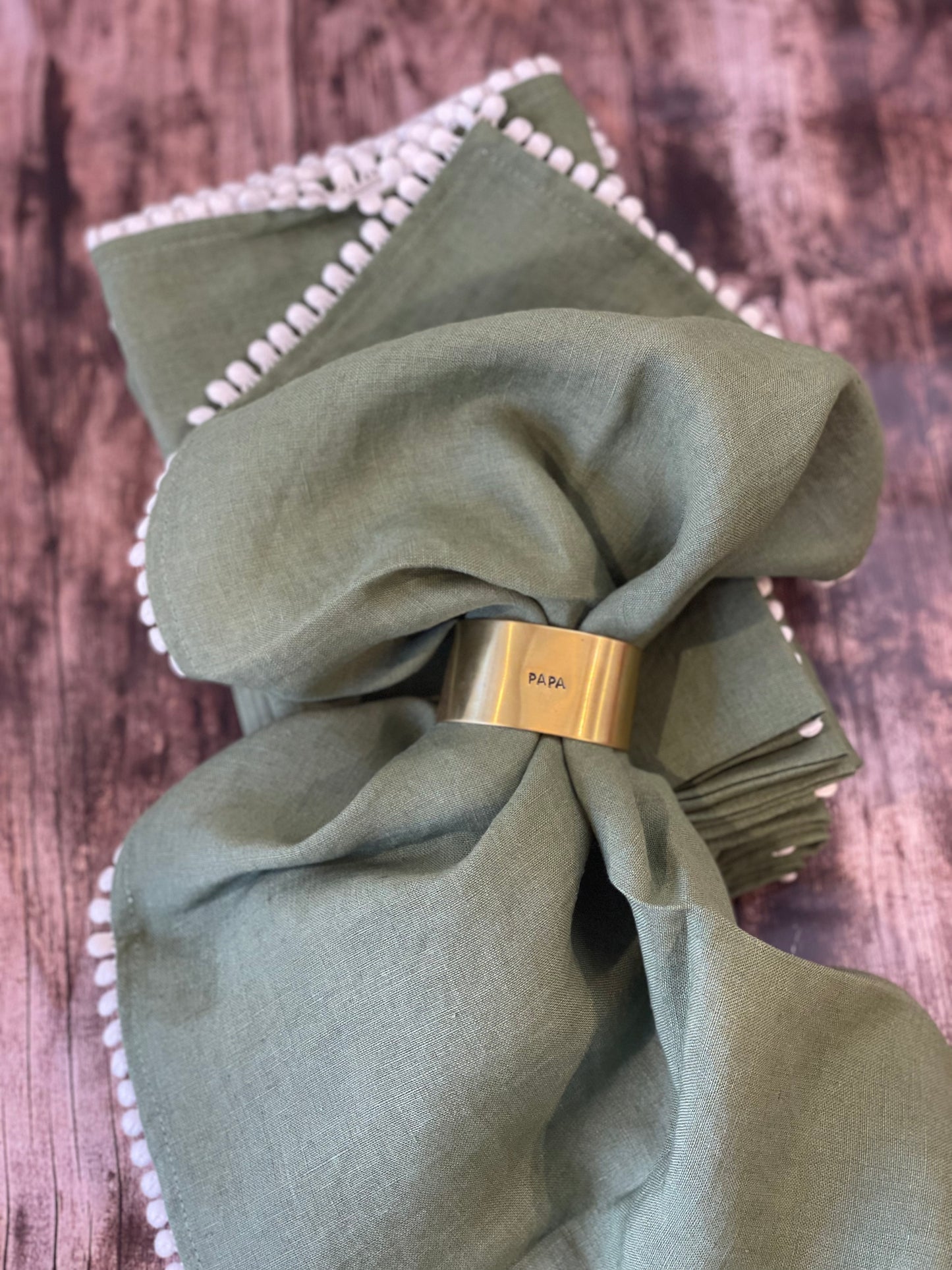 Lot de 6 serviettes de table