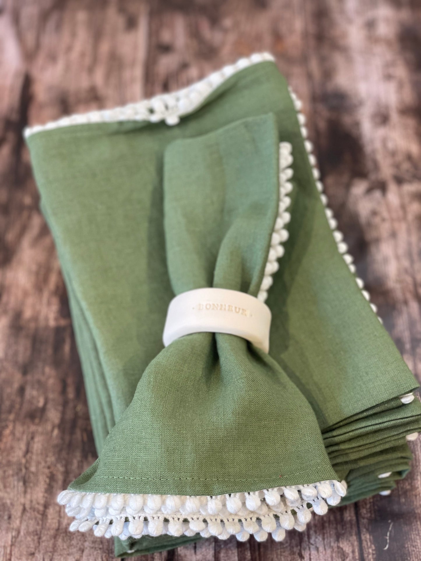 Lot de 6 serviettes de table